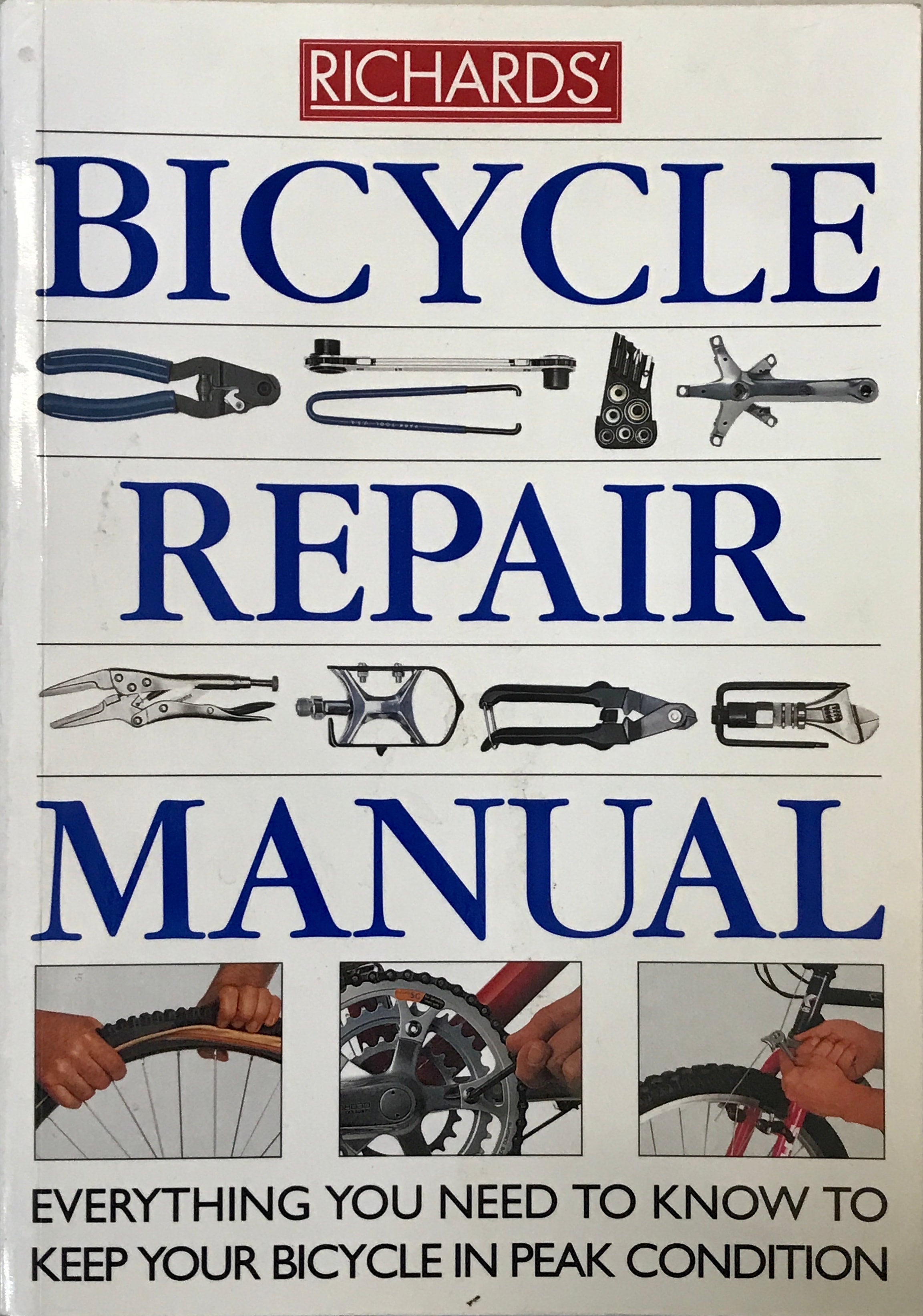 Bicycle hotsell repair book